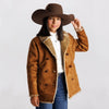 Tempco Girls Savannah Suede Coat - TG6502