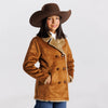 Tempco Girls Savannah Suede Coat - TG6502