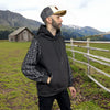 Tempco Mens Aztec Sleeve Hoodie