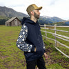 Tempco Mens Aztec Sleeve Hoodie