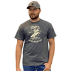 Tempco Mens Bronc Riding T-Shirt Grey Heather - BRONCRIDING