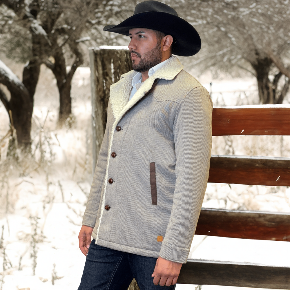 Tempco Mens Carson Tweed Coat 