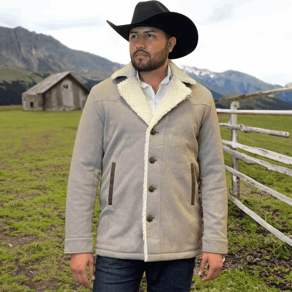 Tempco Mens Carson Tweed Coat 