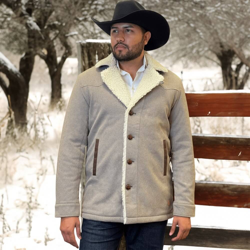 Tempco Mens Carson Tweed Coat - TM6520