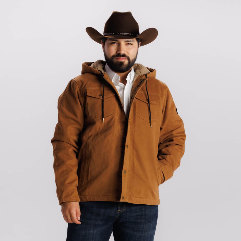 Tempco Mens Colton Canvas Hood Jacket - TM1336