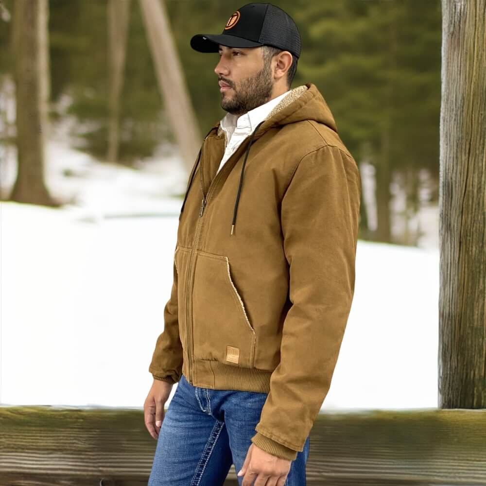 Tempco Mens Cruces Canvas Hood Jacket