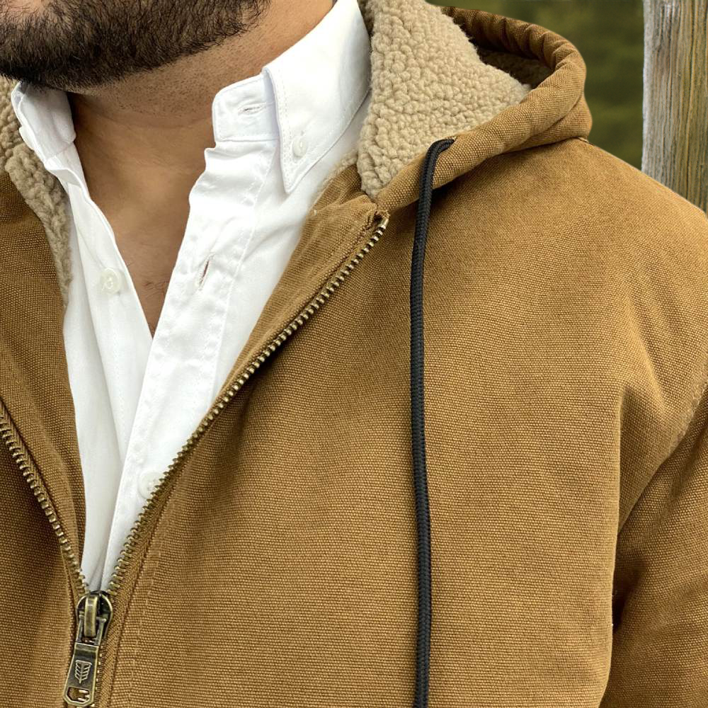 Tempco Mens Cruces Canvas Hood Jacket 