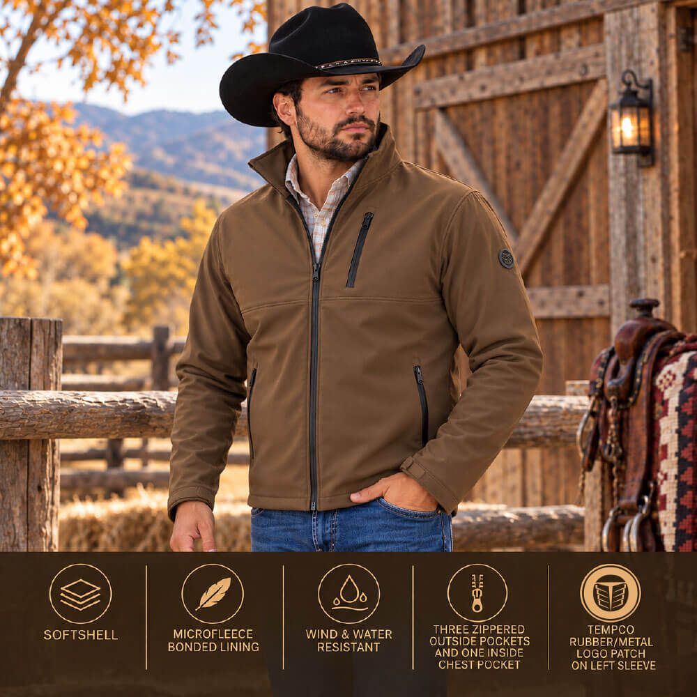 Tempco Mens Dallas Softshell Jacket - TM1310