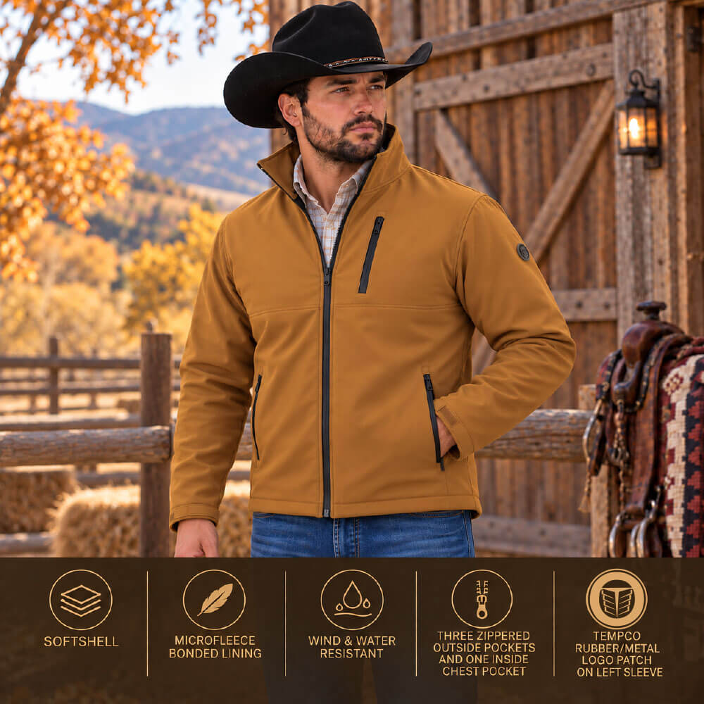 Tempco Mens Dallas Softshell Jacket - TM1310