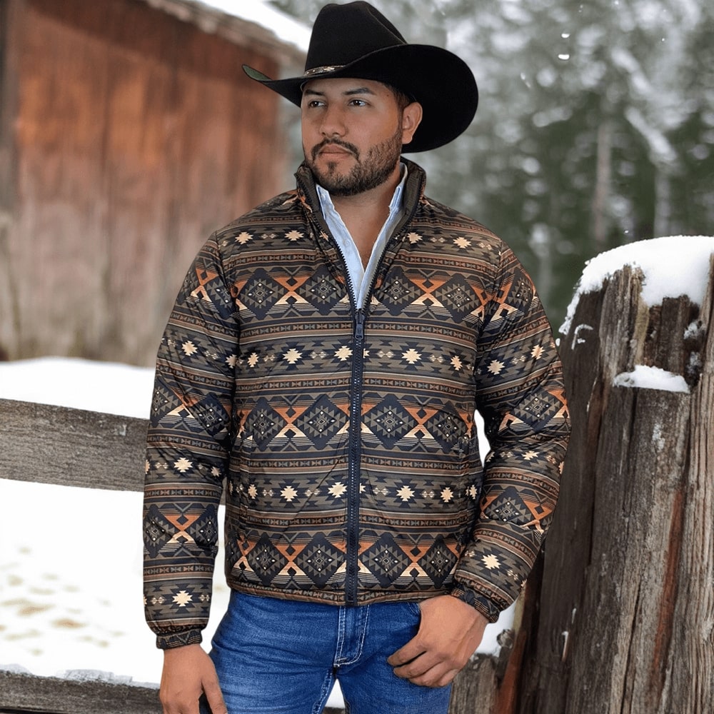 Tempco Mens Durango Reversible Puffer Jacket - TM1130