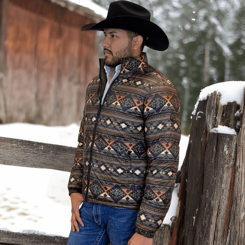 Tempco Mens Durango Reversible Puffer Jacket - TM1130