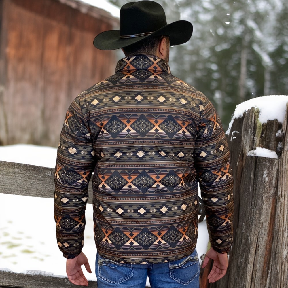 Tempco Mens Durango Reversible Puffer Jacket - TM1130