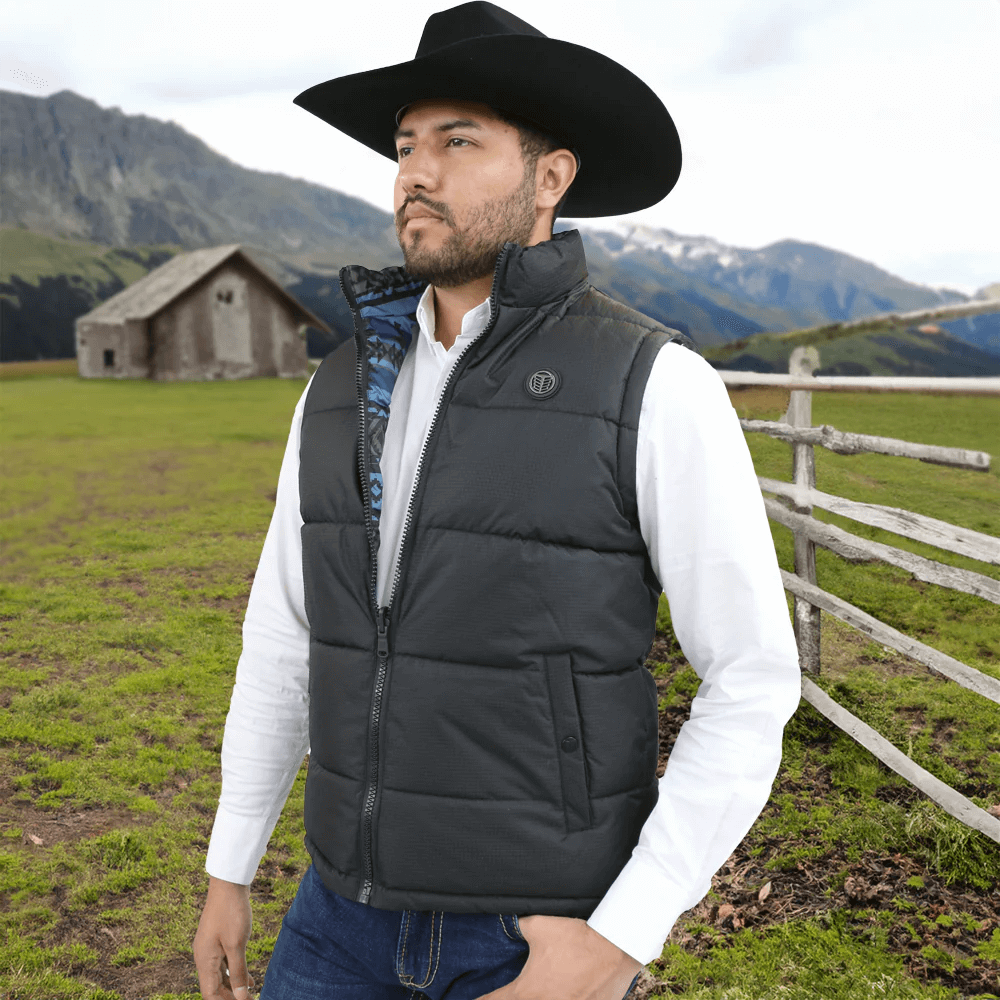 Tempco Mens Durango Reversible Puffer Vest - TM1229