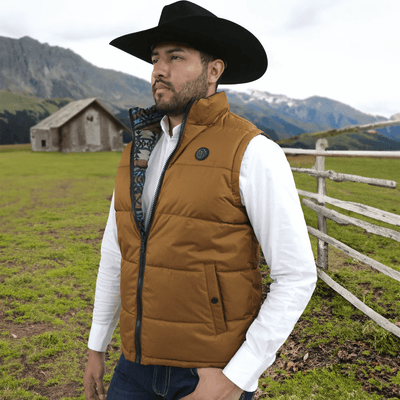 Tempco Mens Durango Reversible Puffer Vest - TM1229