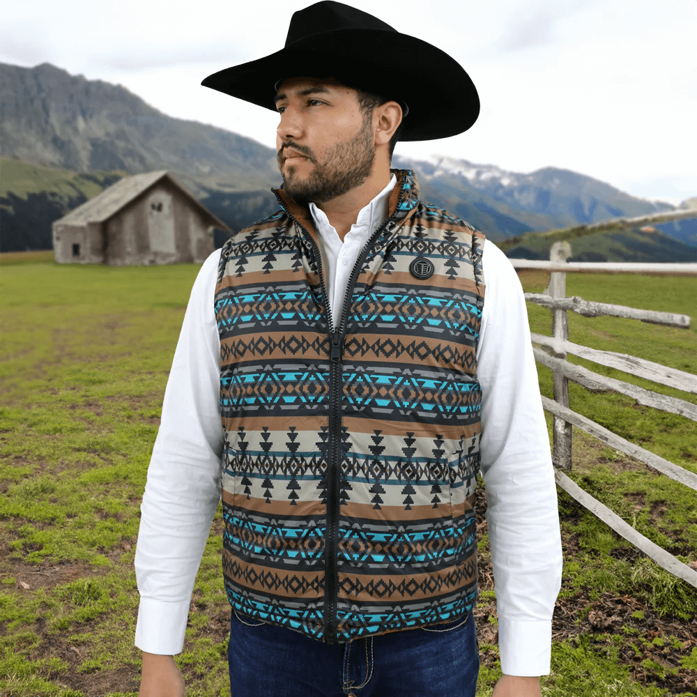 Tempco Mens Durango Reversible Puffer Vest - TM1229