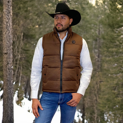 Tempco Mens Durango Reversible Puffer Vest