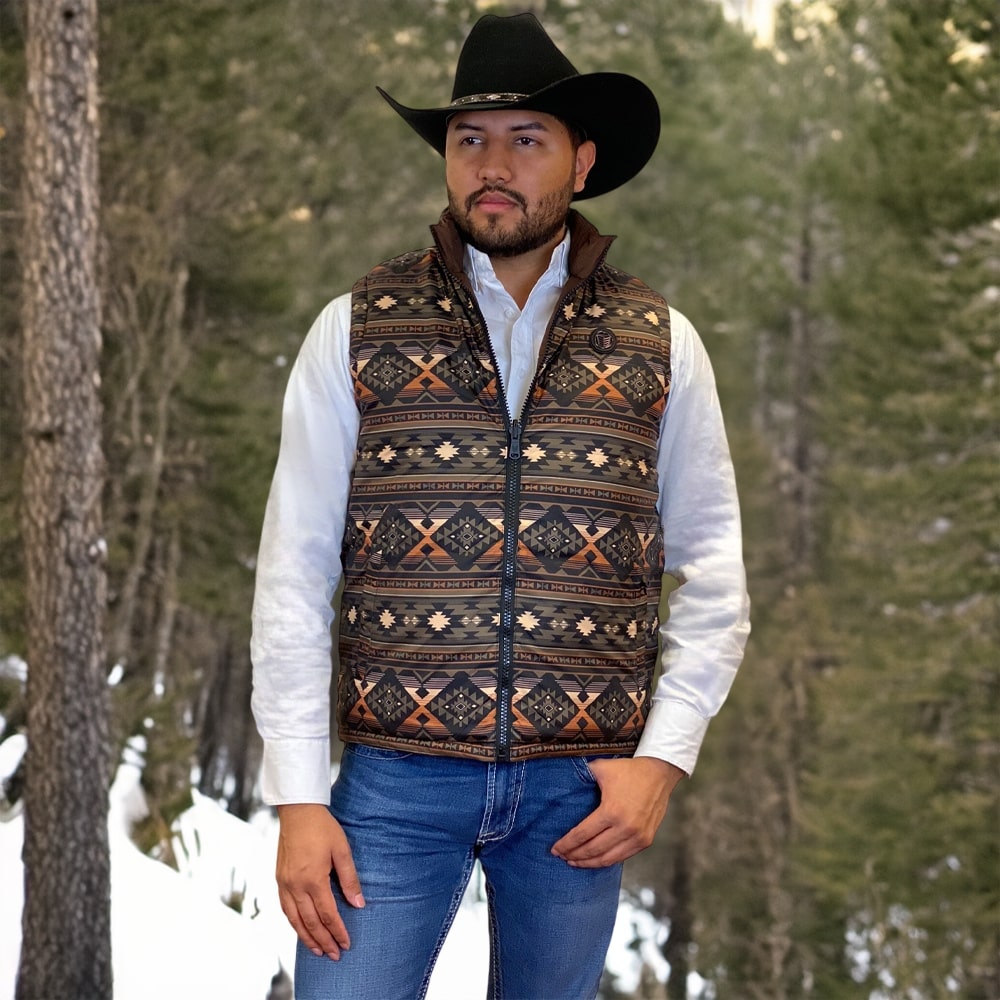 Tempco Mens Durango Reversible Puffer Vest