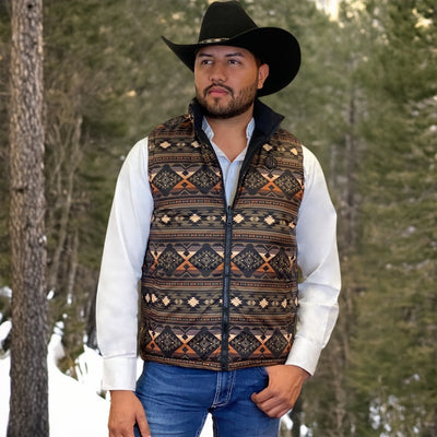 Tempco Mens Durango Reversible Puffer Vest - TM1230