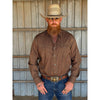 Tempco Mens El Vikingo Square Snap Long Sleeve Shirt