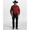 Tempco Mens El Vikingo Square Snap Long Sleeve Shirt