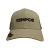 Tempco Mens Embroidered Logo Snapback Cap Khaki - TCHOA203-KHAKI