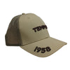 Tempco Mens Embroidered Logo Snapback Cap Khaki - TCHOA203-KHAKI