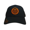 Tempco Mens Embroidered Snapback Cap Black - TCHOA201-BLK