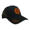 Tempco Mens Embroidered Snapback Cap Black - TCHOA201-BLK