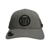 Tempco Mens Embroidered Snapback Cap Grey - TCHOA201-GREY