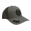 Tempco Mens Embroidered Snapback Cap Grey - TCHOA201-GREY