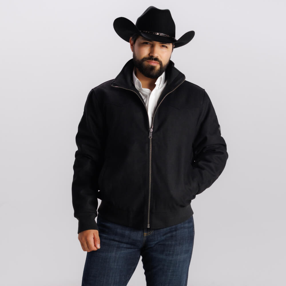 Tempco Mens Frisco Wool Blend Bomber Jacket - TM7002