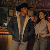 Tempco Mens Hank Sherpa Denim Jacket - TM9000