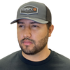Tempco Mens Mesh Patch Cap Charcoal/Black - TC0003-CHR/BLK