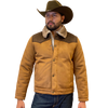 Tempco Mens Marlboro Shearling Suede Trucker Jacket - TM6002