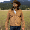 Tempco Mens Marlboro Faux Suede Shearling Jacket - TM6002