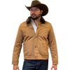 Tempco Mens Marlboro Shearling Suede Trucker Jacket - TM6002