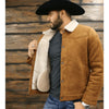 Tempco Mens Marlboro Faux Suede Sherpa Jacket