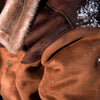 Tempco Mens Marlboro Shearling Suede Trucker Jacket - TM6002
