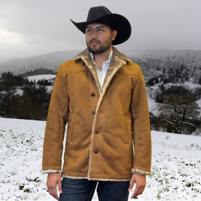 Tempco Mens Marlboro Cognac Coat | Western | Shop Online