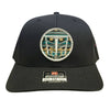 Tempco Mens Mesh Aztec Patch Cap Black - TC0001-BLK