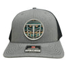 Tempco Mens Mesh Aztec Patch Cap Grey/Black - TC0001-GRY/BLK