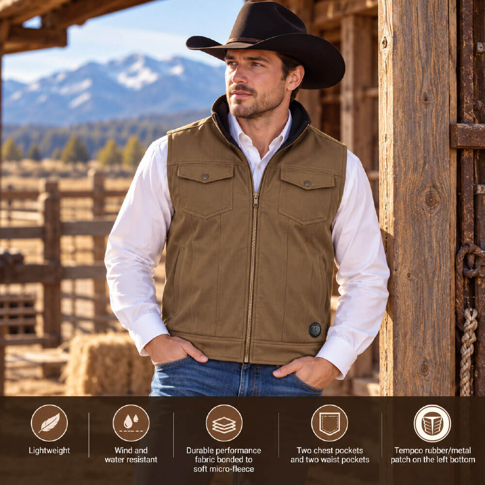 Tempco Mens Midland Softshell Vest - TM2316