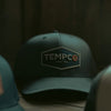 Tempco Mens Patch Cap Charcoal - TC0003-CHR