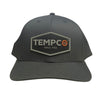 Tempco Mens Patch Cap Charcoal - TC0003-CHR