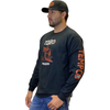 Tempco Mens Ride Alone Long Sleeve T-Shirt Black - RIDEALONE
