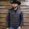 tempco mens ruidoso reversible puffer iron feather jacket