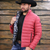 Tempco Mens Ruidoso Reversible Puffer Iron Feather Jacket