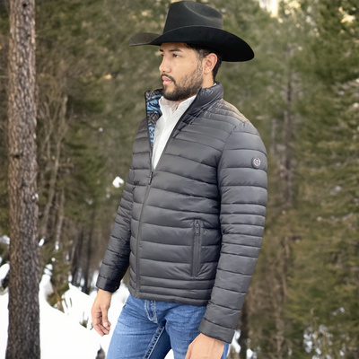 tempco mens ruidoso reversible puffer jacket