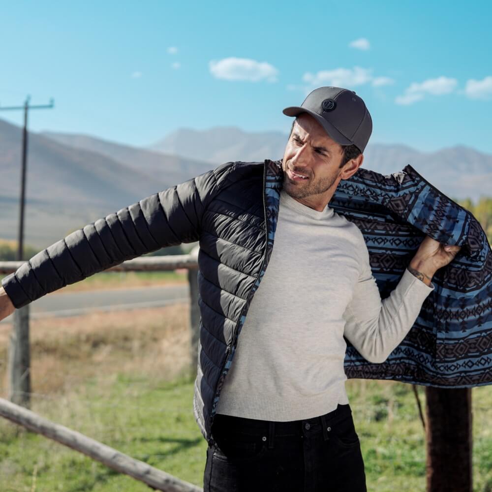 Tempco Mens Ruidoso Reversible Puffer Jacket - TM1322