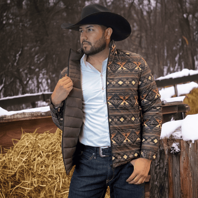Tempco Mens Ruidoso Reversible Puffer Jacket